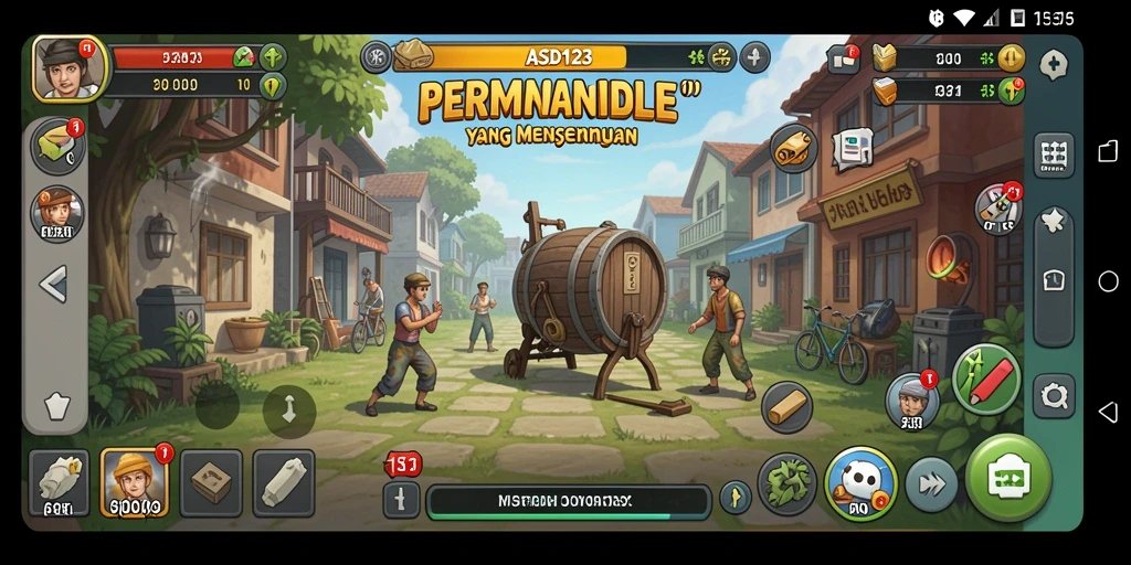 Tampilan gameplay ASD123 yang mendebarkan dan penuh warna.