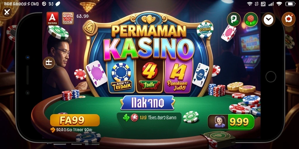 Screenshot gameplay FA99 menampilkan mesin slot yang menarik dan antarmuka yang ramah pengguna.