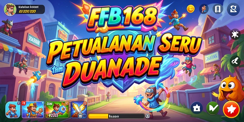 Screenshot utama FB168 menampilkan gameplay seru dan intens dari game arcade.