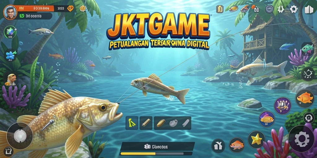 Tangkap ikan besar dan nikmati keindahan alam dalam JKTGAME.