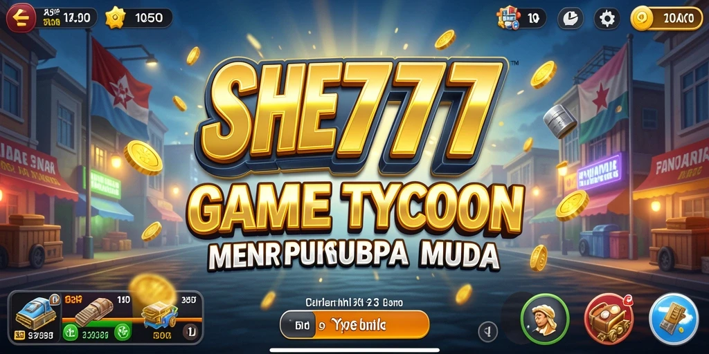 Tampilan gameplay SHE777 yang menarik dan penuh strategi Tycoon.