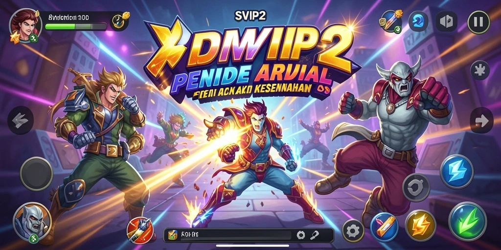 Tangkapan layar menunjukkan aksi seru gameplay SVIP2.
