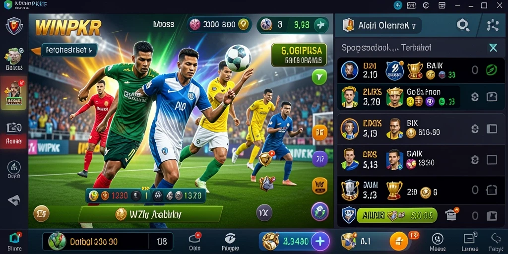 Tampilan gameplay Sportsbook yang menarik dan interaktif.